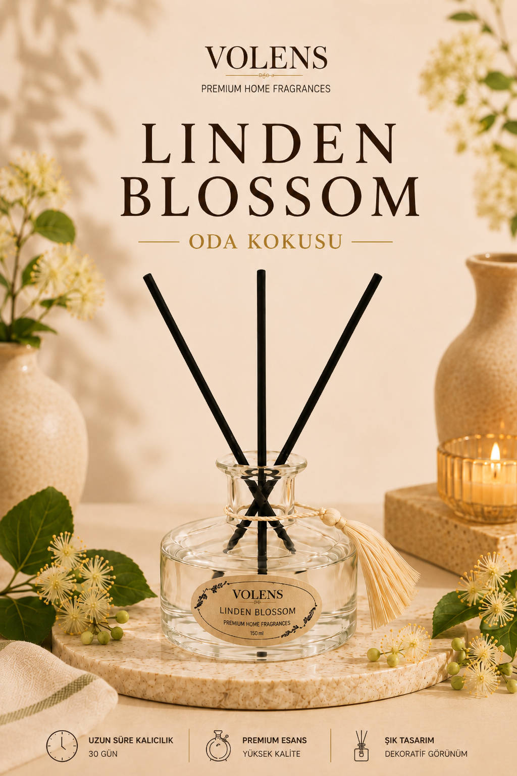 Linden Blossom150 ml – Premium Home Fragrances