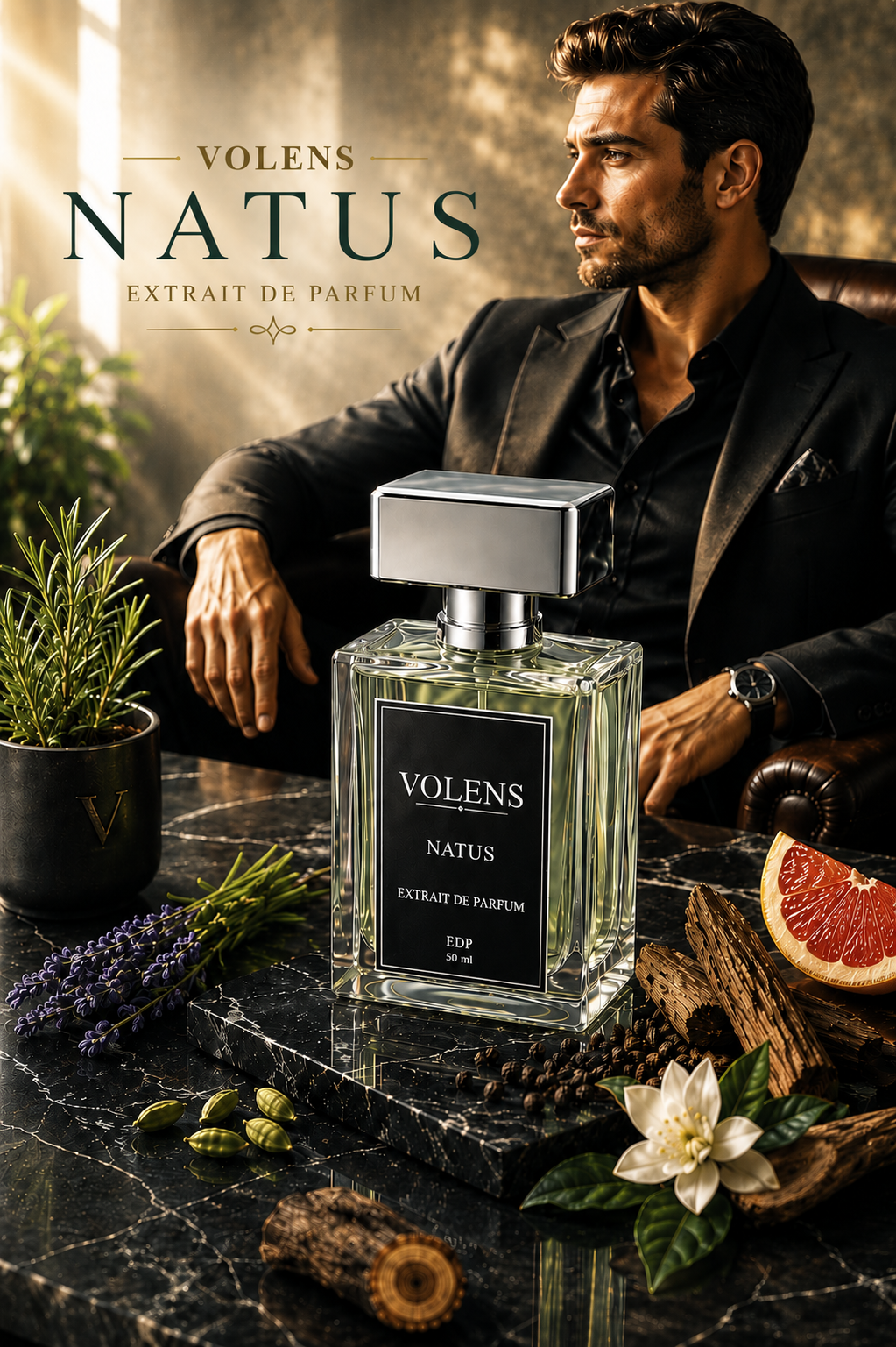 Natus EDP 50 ml - Exclusive Erkek Parfüm - Görsel 5